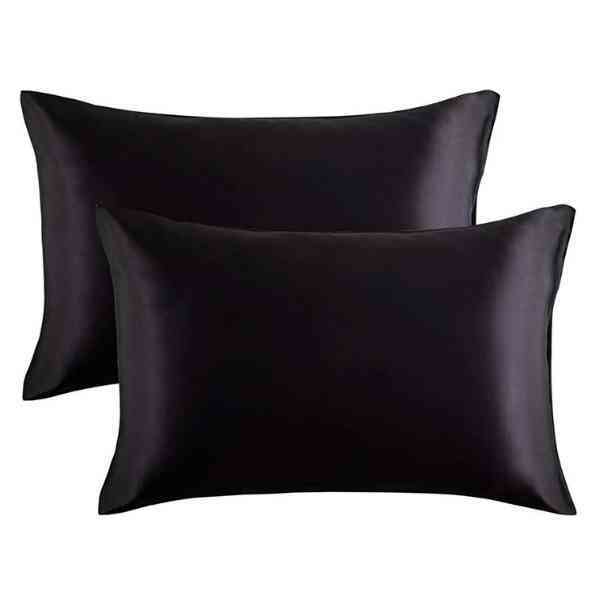 LUVYAH Cosmetics Satin Pillowcase For Hair & Skin - Black GOODS Superdrug   