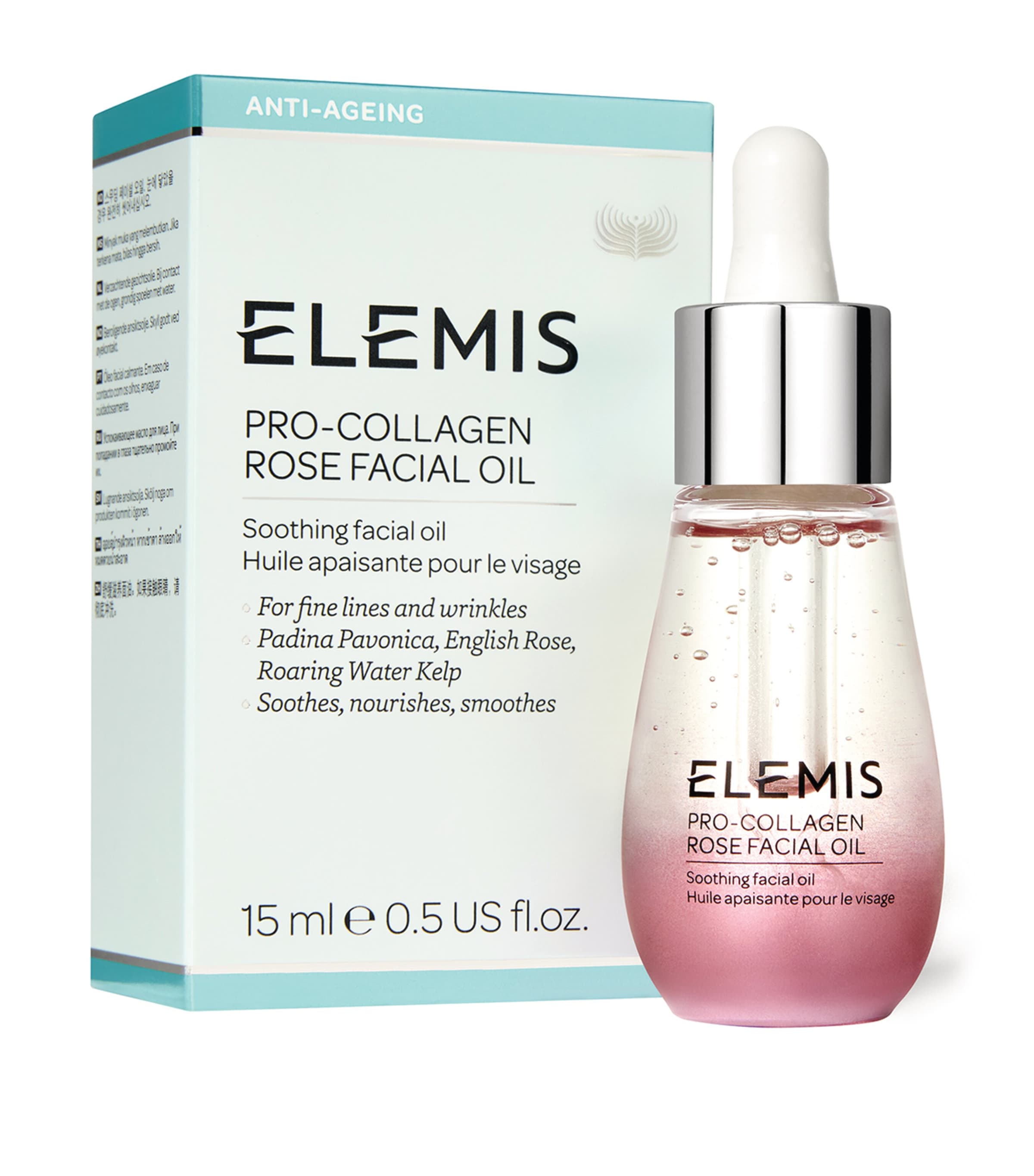 Elemis Pro-Collagen Rose Facial Oil 15ml - British product