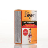 Bigen permanent powder hair colour Dark Brown, imported from the UK