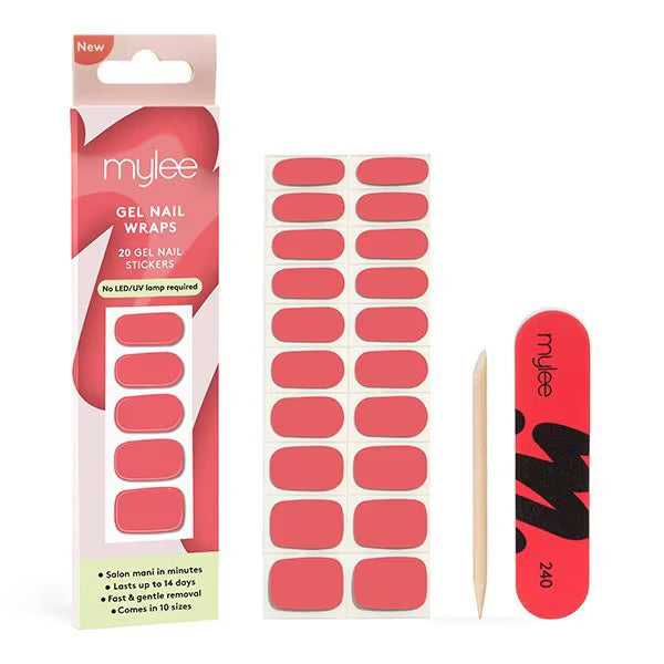 Mylee Gel Nail Wraps Be Yourself, imported from the UK