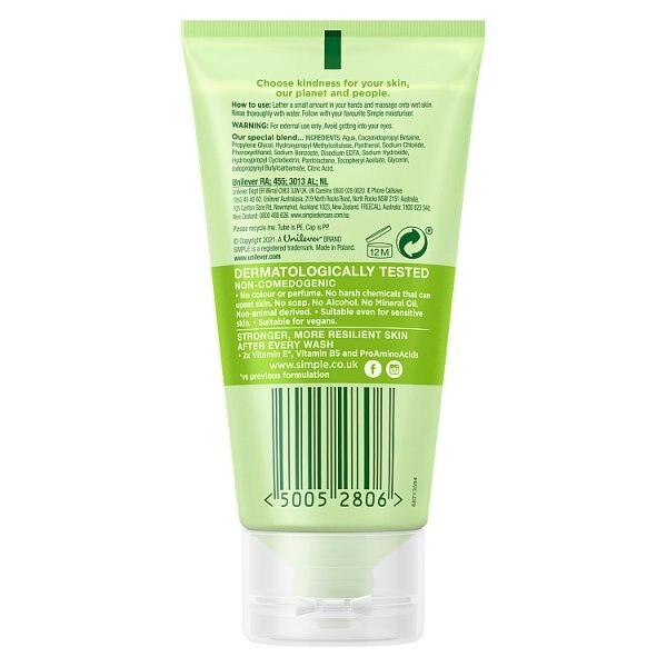 Simple Kind to Skin Refreshing Facial Wash  Gel 50ml