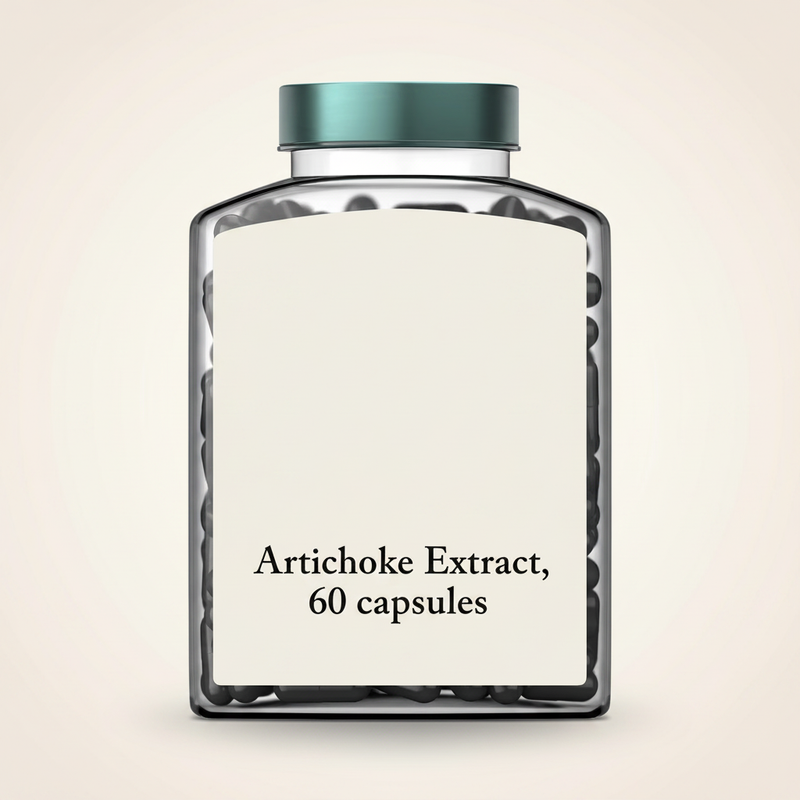 Holland & Barrett artichoke extract capsules 60 pack, UK version