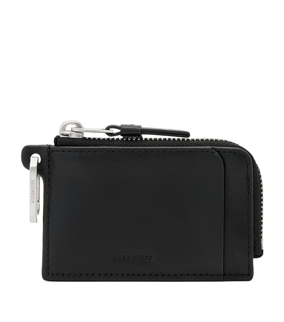 AllSaints Remy wallet compact leather, imported from the UK