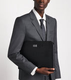 Emporio Armani leather portfolio pouch, UK version