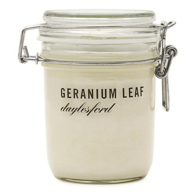 Daylesford Geranium Leaf Large Scented Candle Perfumes, Aftershaves & Gift Sets M&S   