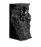Lalique crystal wax-cast gorilla sculpture 30.5cm, UK version