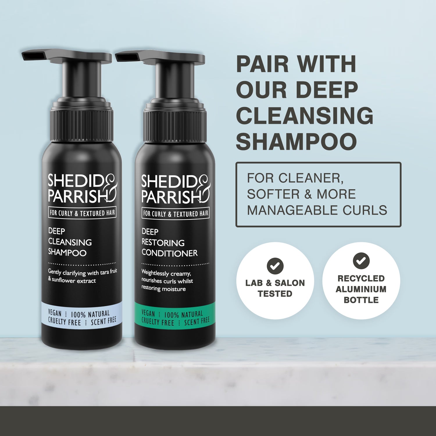 Shedid & Parrish deep restoring conditioner 75ml, imported from the UK