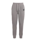 Cashmere and Cotton Blend Sweatpants with Turned-Up Cuffs and Pockets