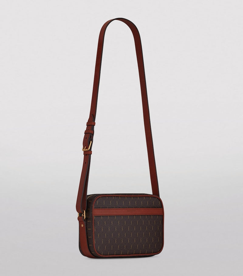 Saint Laurent medium monogram camera bag, imported from the UK