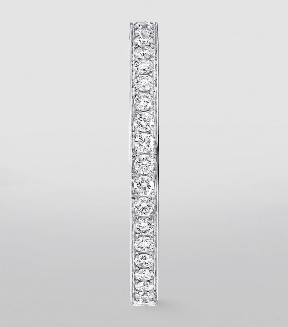 Graff platinum and diamond eternity ring, UK version