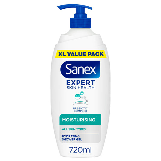 Sanex Expert Skin Health Moisturising Shower Gel Pump 720ml