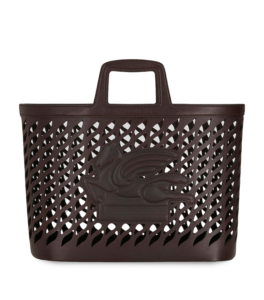 Etro Leather Drill Basket - British product