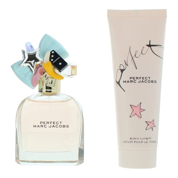Marc Jacobs Perfect perfume and body lotion gift set, UK version