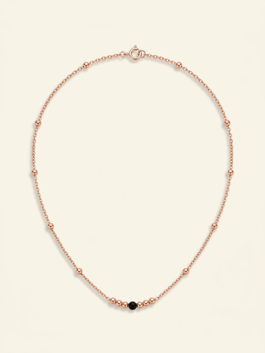 Cartier Clash de Cartier necklace 18ct rose gold and onyx (British brand)