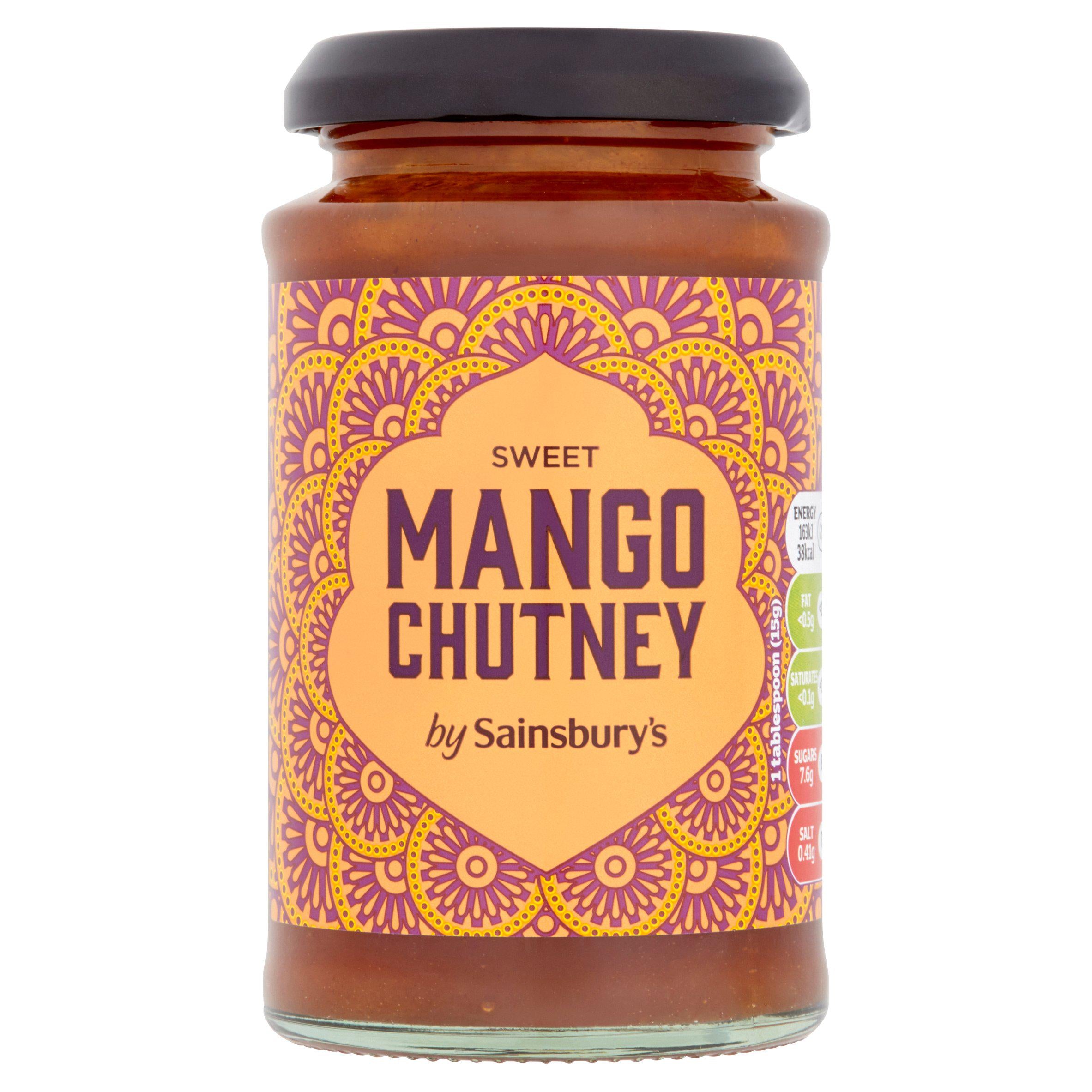 Sainsbury's Sweet Mango Chutney 240g Indian Sainsburys   