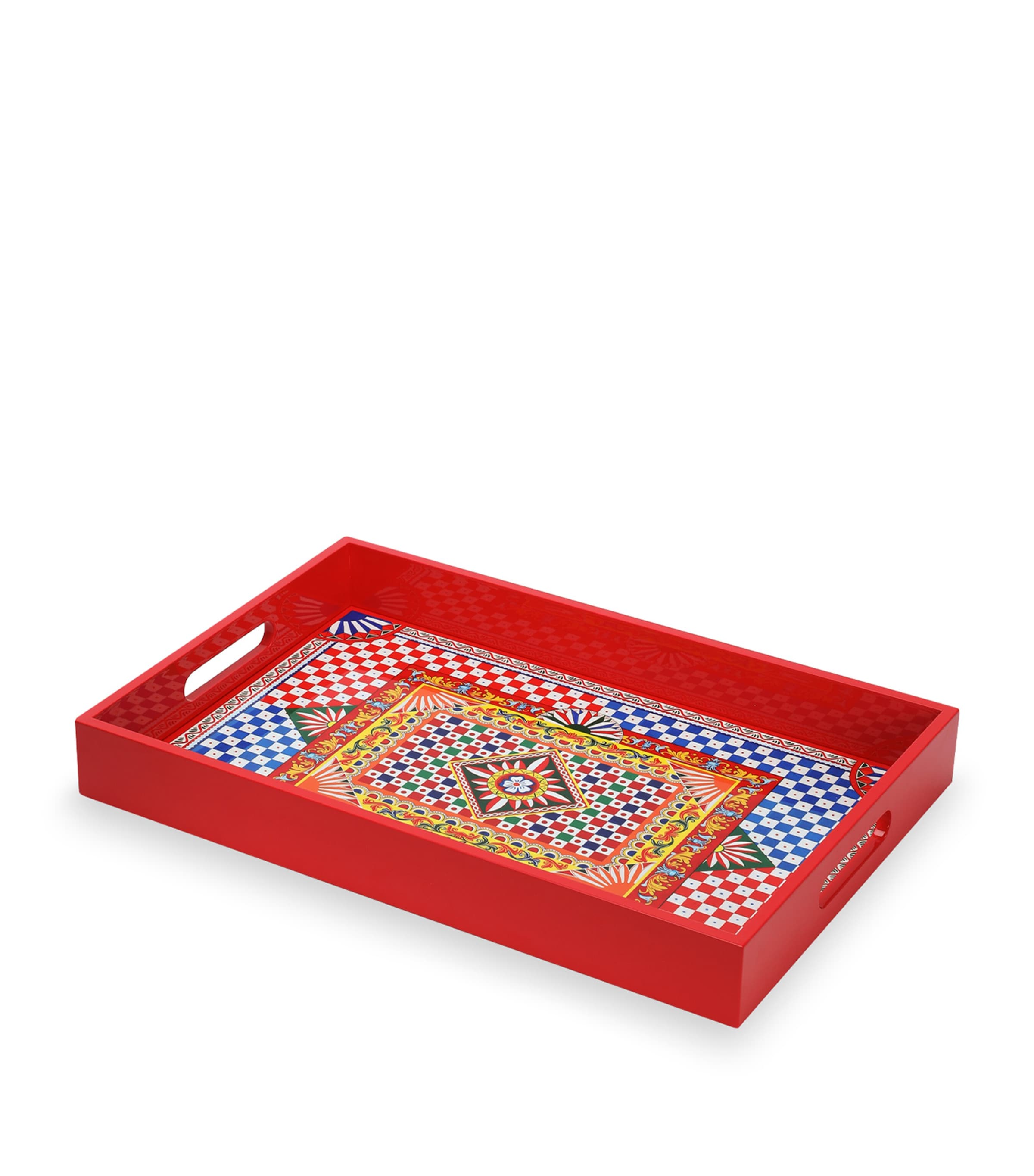 Dolce&Gabbana Casa Carretto tray 46cm x 30cm - British product