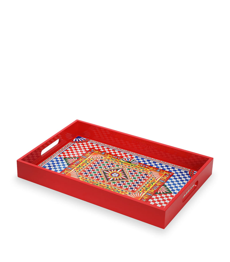 Dolce&Gabbana Casa Carretto tray 46cm x 30cm - British product