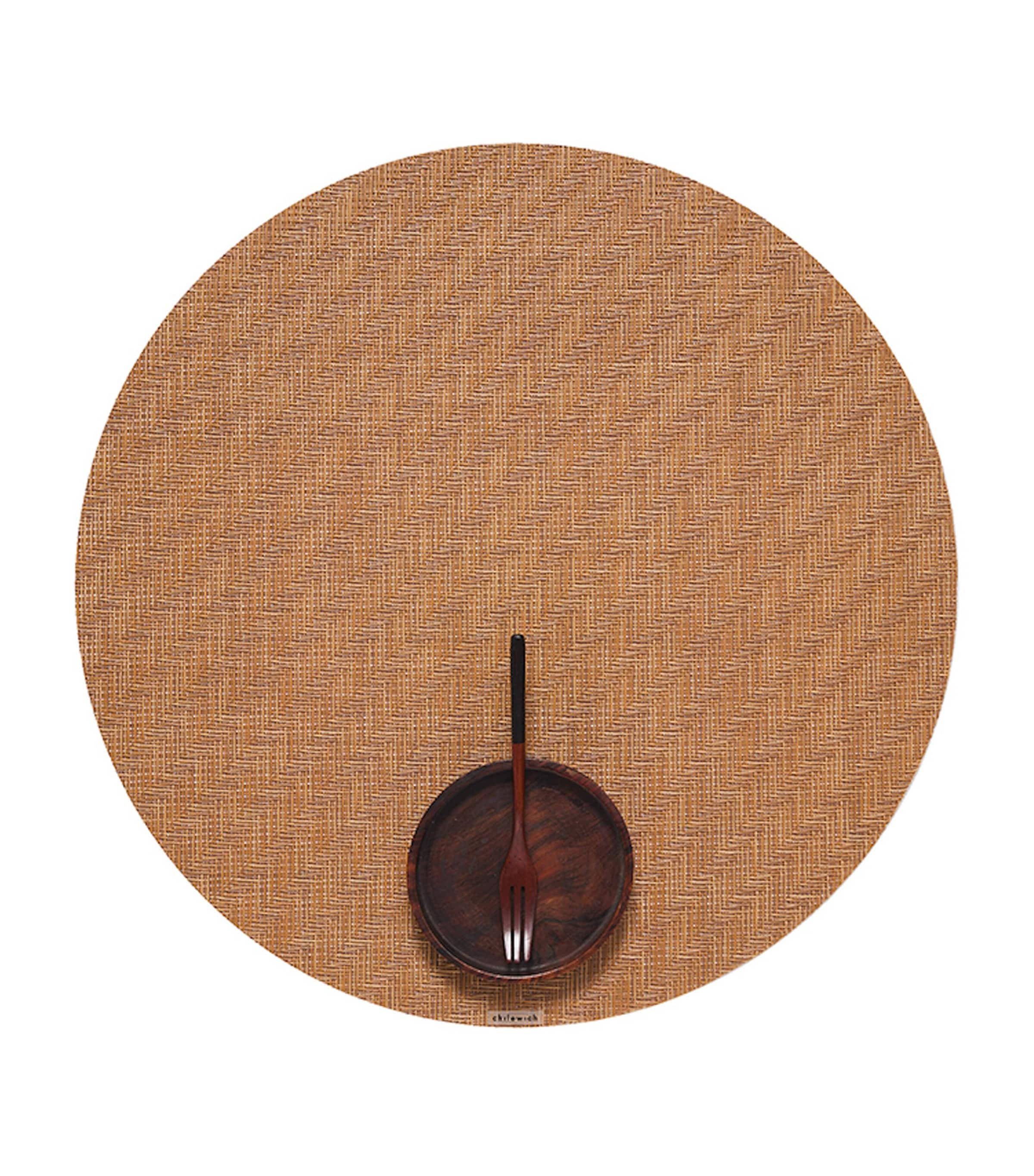 Chilewich TerraStrand Foxtail round placemat 38cm - British product