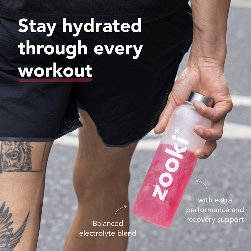 Zooki Electrolyte Powder Cherry Flavour 30 Sachets (British brand)