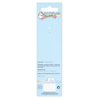 Clip porte-clés fantaisie avec perles 4 designs