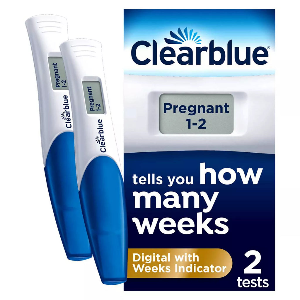 Clearblue Digital Pregnancy Test with Weeks Indicator - 2 tests