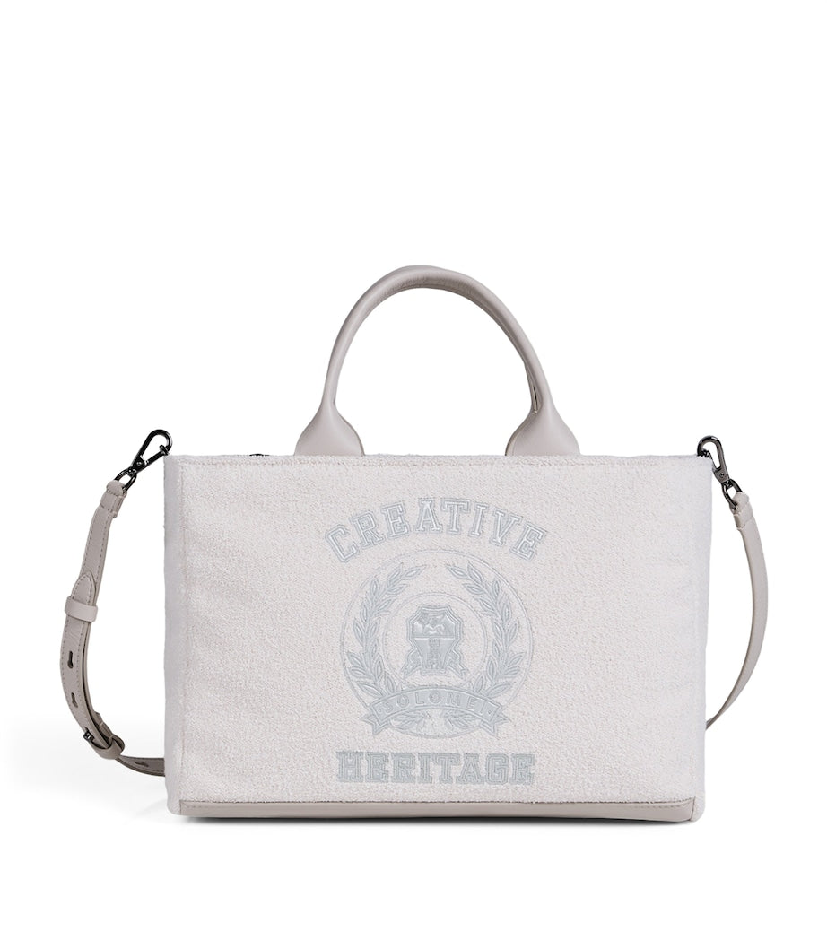 Brunello Cucinelli Kids French Terry Tote Bag - British product
