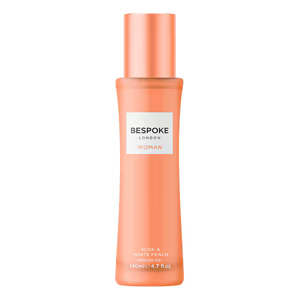 Bespoke Woman Rose White Peach Perfume Mist 140ml - British product
