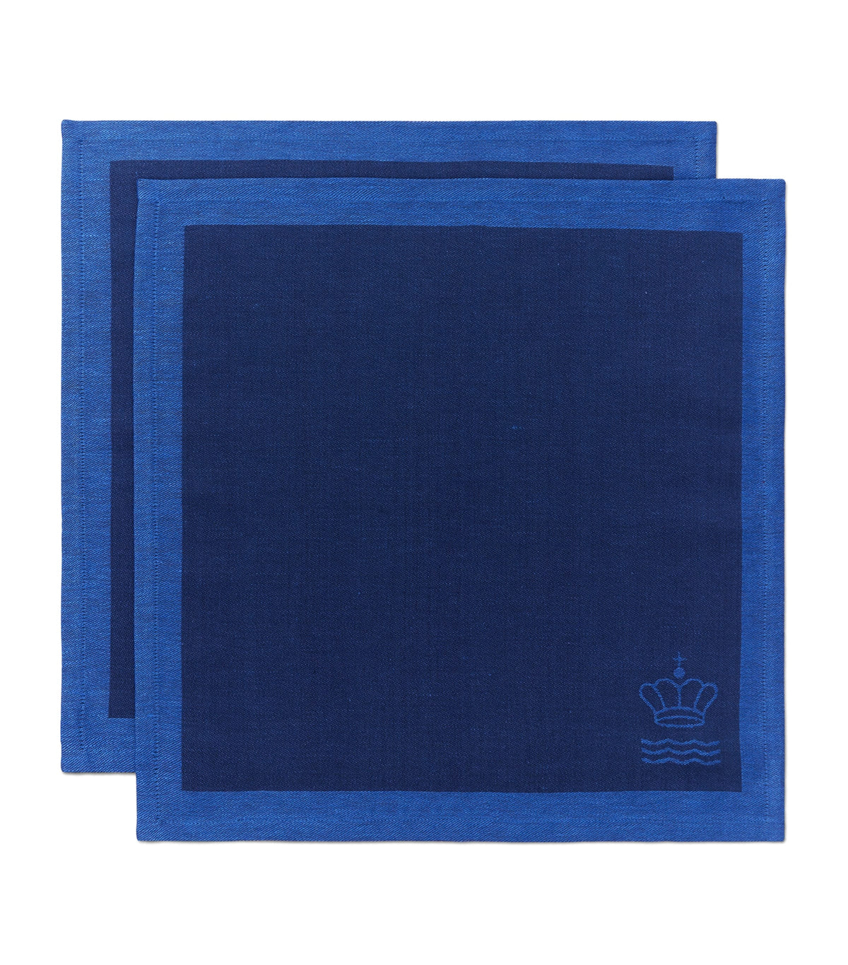 Royal Copenhagen Jacquard Waves fabric napkins 45cm x 45cm, imported from the UK