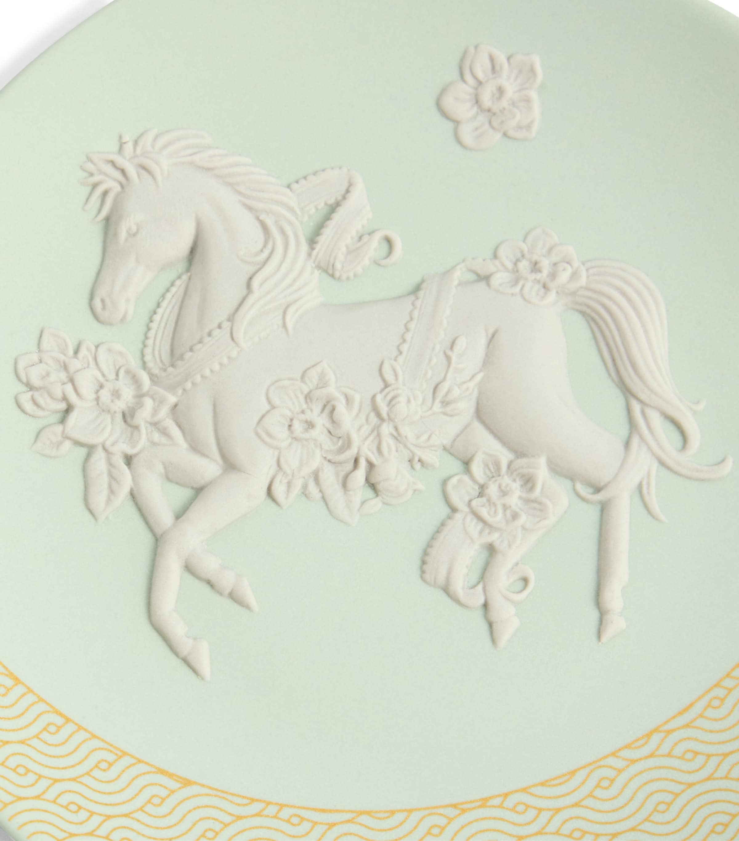 Wedgwood Jasperware Annual Eto Horse Tray 12cm (British brand)