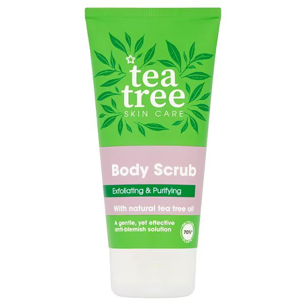 Tea Tree Body Scrub 150ml (British brand)
