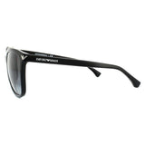 Armani sunglasses black gradient metal eagle logo, UK version