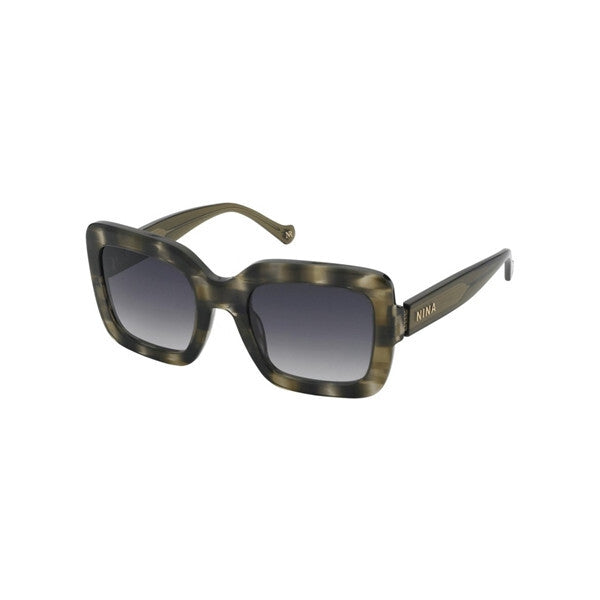 Nina Ricci green acetate sunglasses SNR322 53mm, UK version