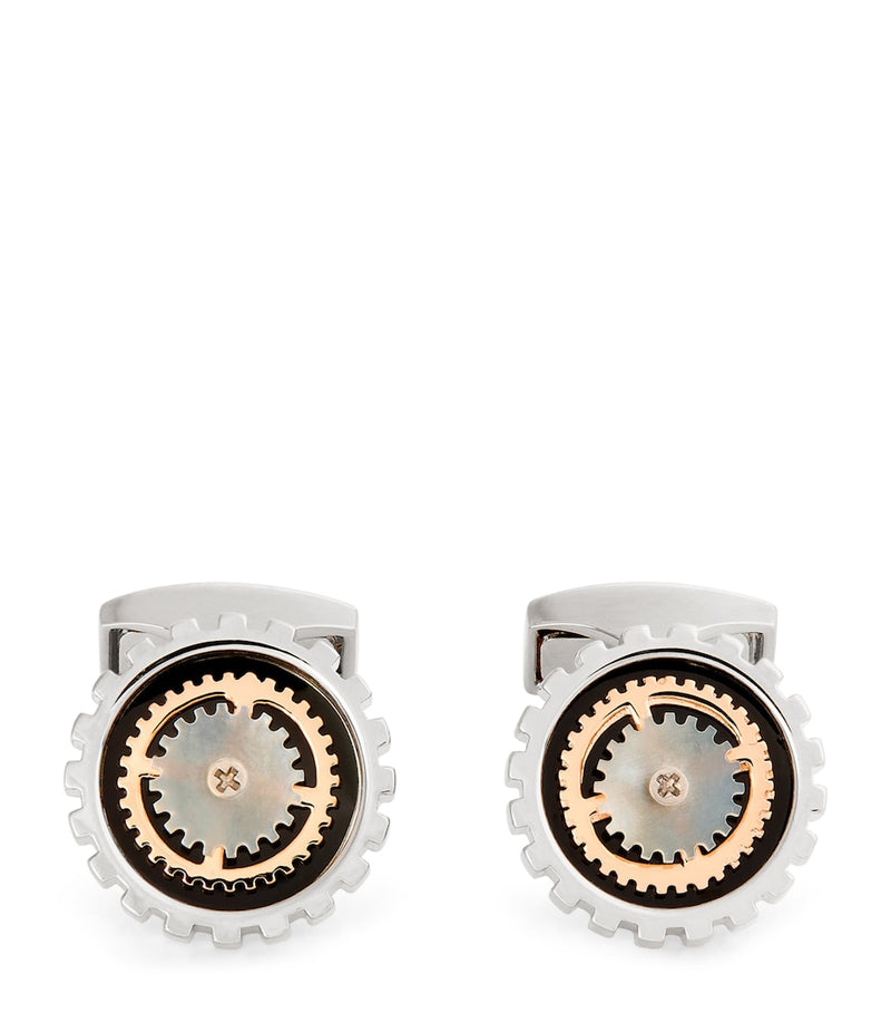 Tateossian Rotare Gear cufflinks (British brand)