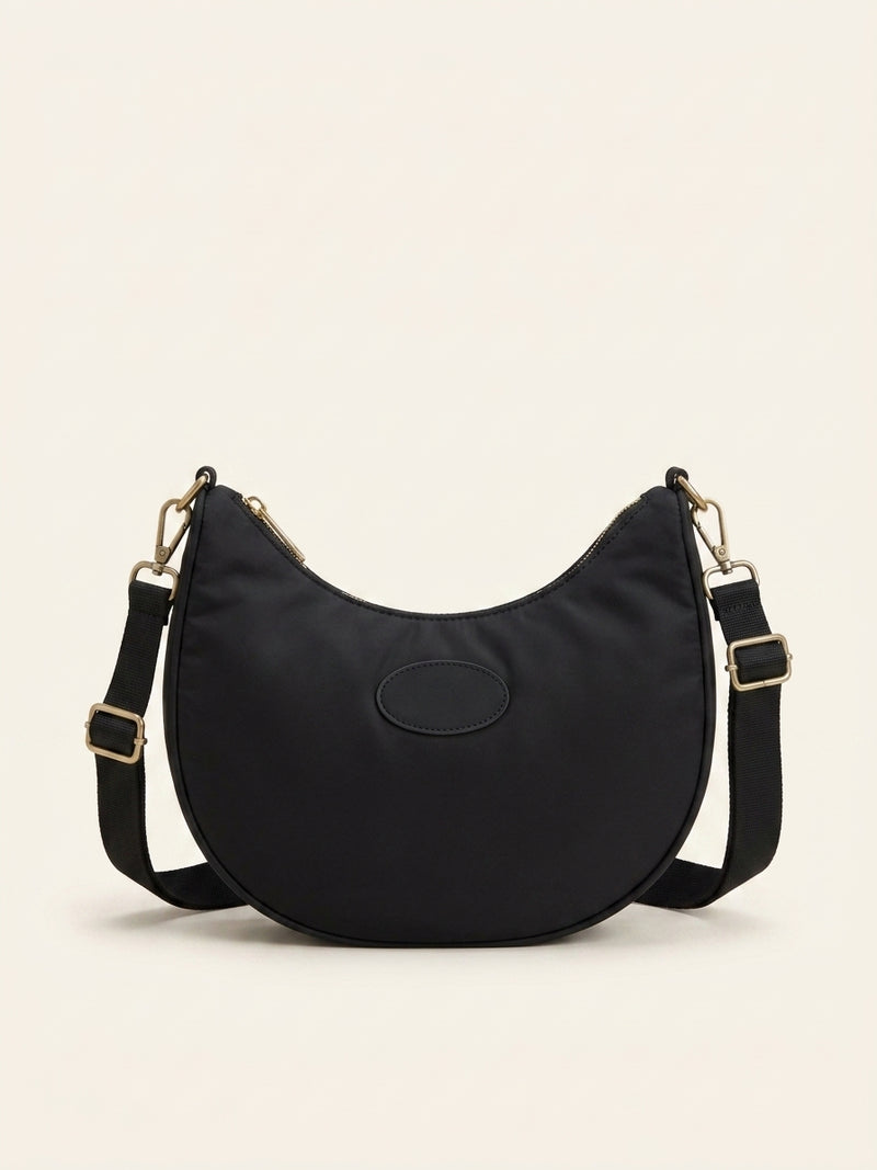 Burberry horseshoe woven cross-body bag, imported from the UK