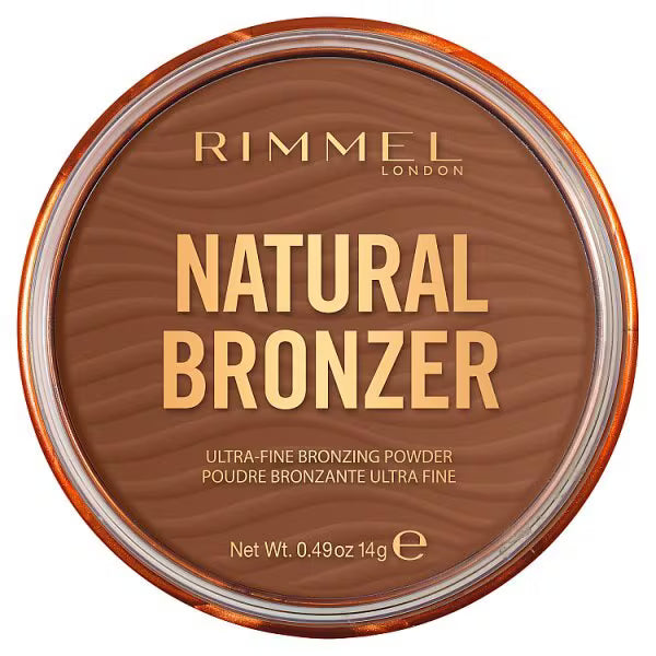 Rimmel Natural Bronzer Powder 003 Sunset, imported from the UK