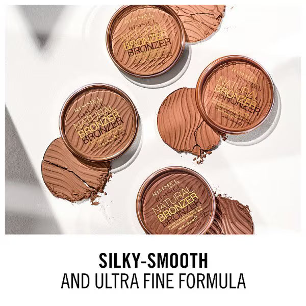 Rimmel Natural Bronzer Powder 003 Sunset, imported from the UK