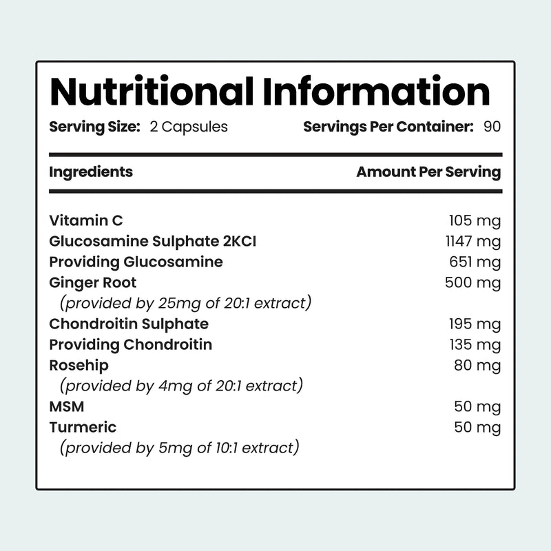VitaBright joint complex 7-in-1 180 capsules, UK version