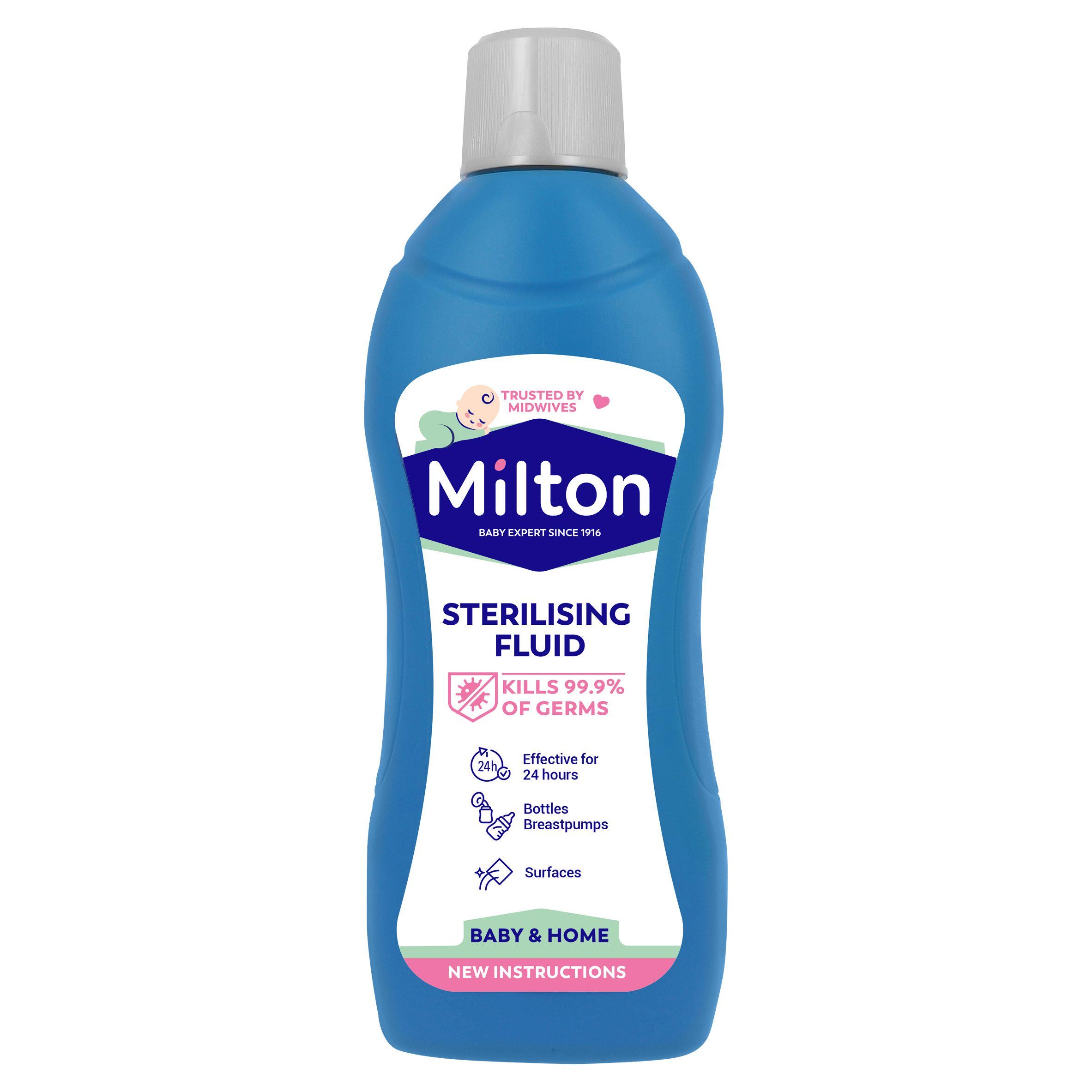 Milton Sterilising Fluid 1L accessories Sainsburys   