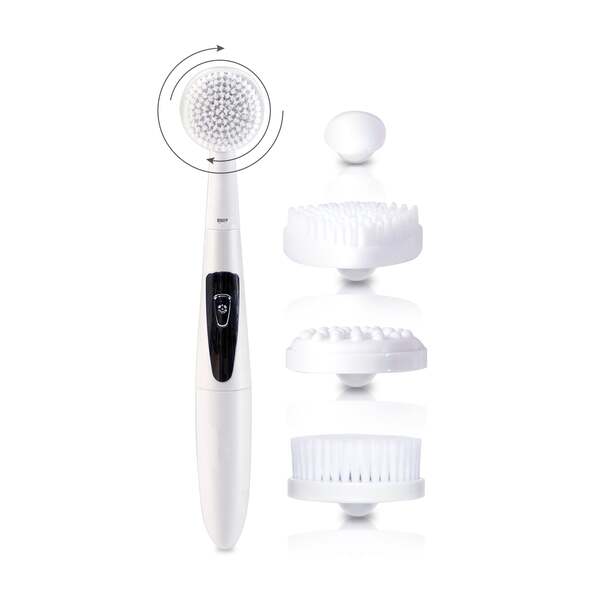 Rio 4-in-1-Facial Cleansing Brush Exfoliator and Massager GOODS Superdrug   