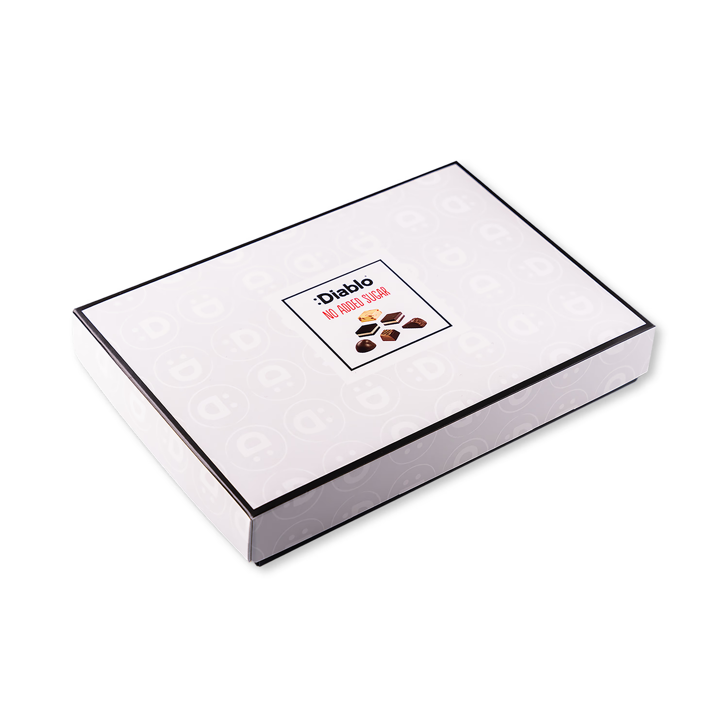 Diablo no added sugar chocolate gift box 142g, UK version