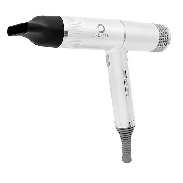 Zenten T-Shape lightweight hair dryer white, imported from the UK