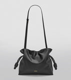 LOEWE Flamenco calfskin leather clutch purse, UK version