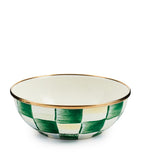 MacKenzie-Childs Emerald Check bowl 15cm, imported from the UK