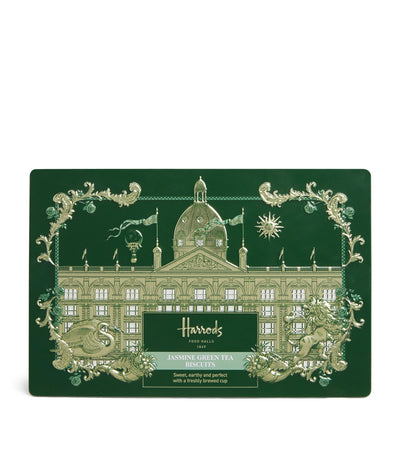 Harrods Jasmine Green Tea Biscuits 200g- Buy online at McGrocer