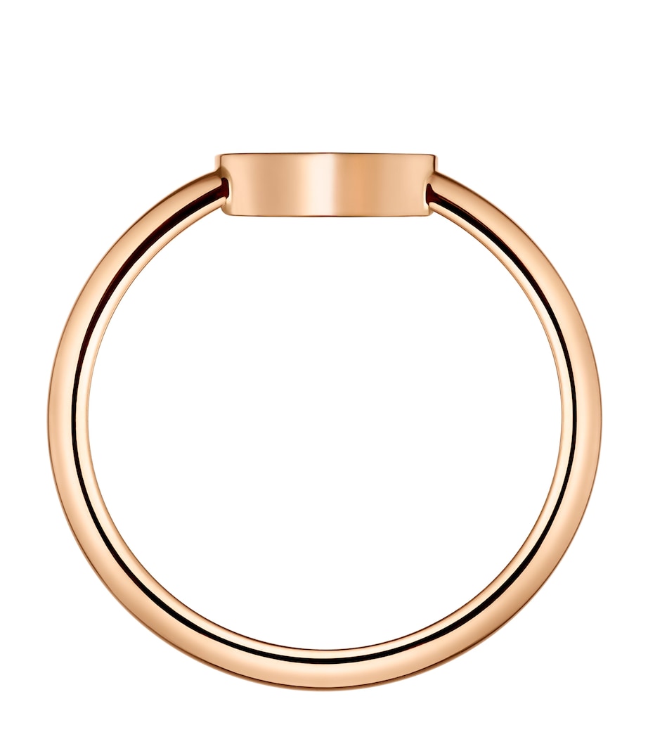 Chopard Happy Hearts ring rose gold mother-of-pearl - British product