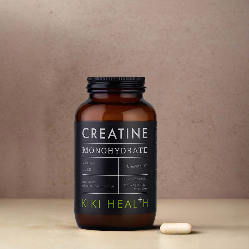 KIKI Health Creatine Monohydrate 120 Vegicaps, UK version