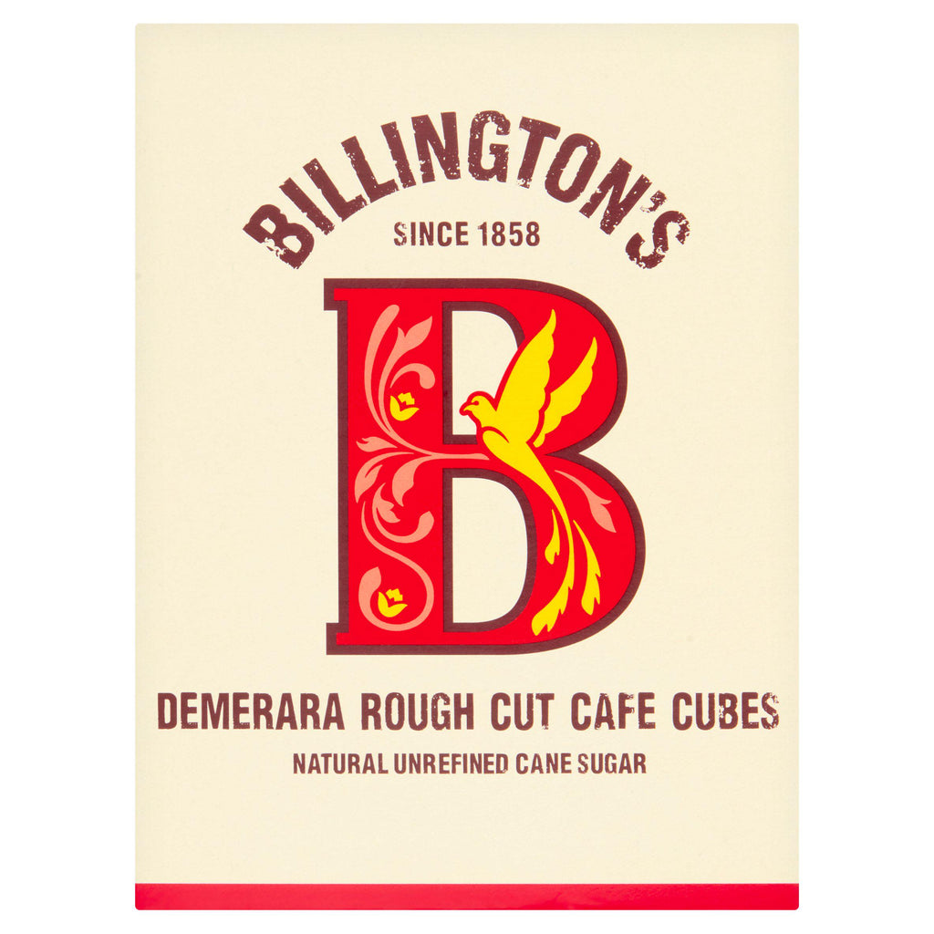 Billington's Demerara Rough Cut Cafe Cubes 500g