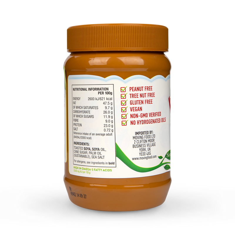 Wowbutter crunchy toasted soya spread 500g, UK version