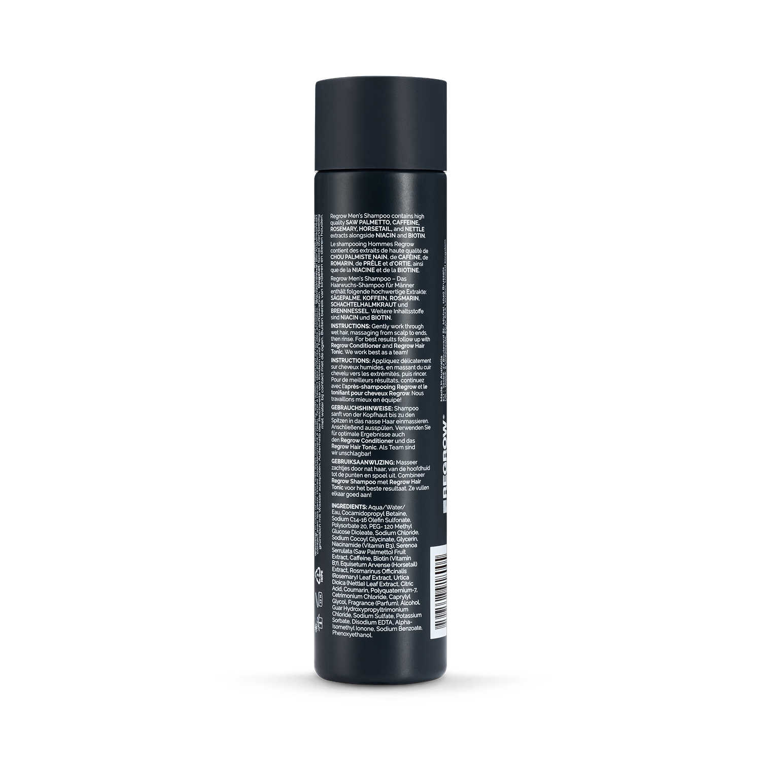 Regrow Men's Shampoo 300ml, imported from the UK
