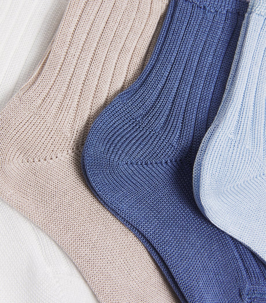 Story Loris cotton ribbed socks for infants 3-9 months (British brand)